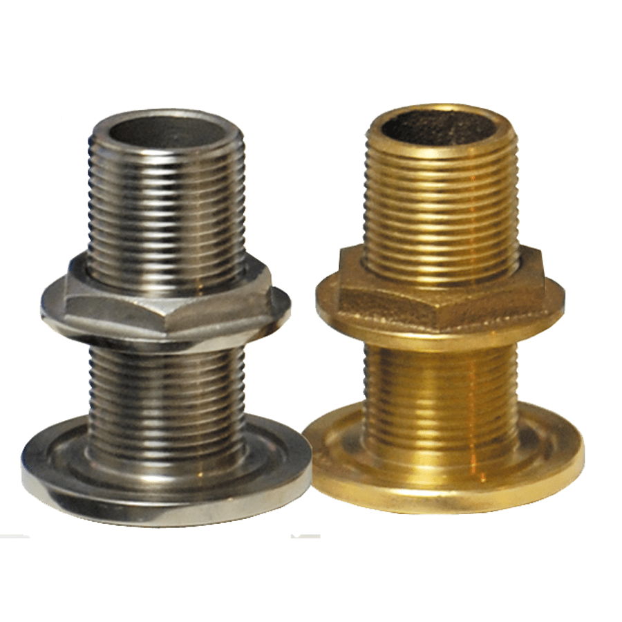 GROCO 3/4" Bronze Combo Scoop Thru-Hull w/Nut | 17% Off w/ Free Shipping
