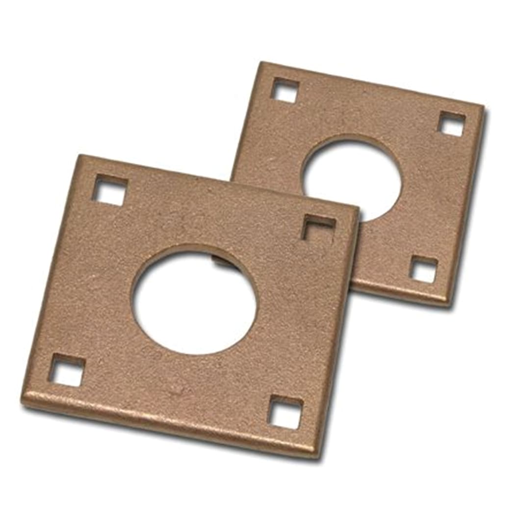 1-1/2IN RECT RUDDER PORT PLATE OUTSIDE