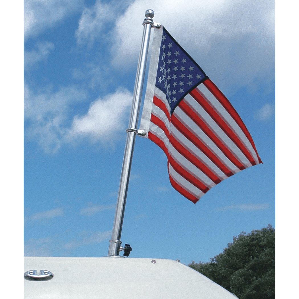 1IN SS FLAG POLE KIT 18INH