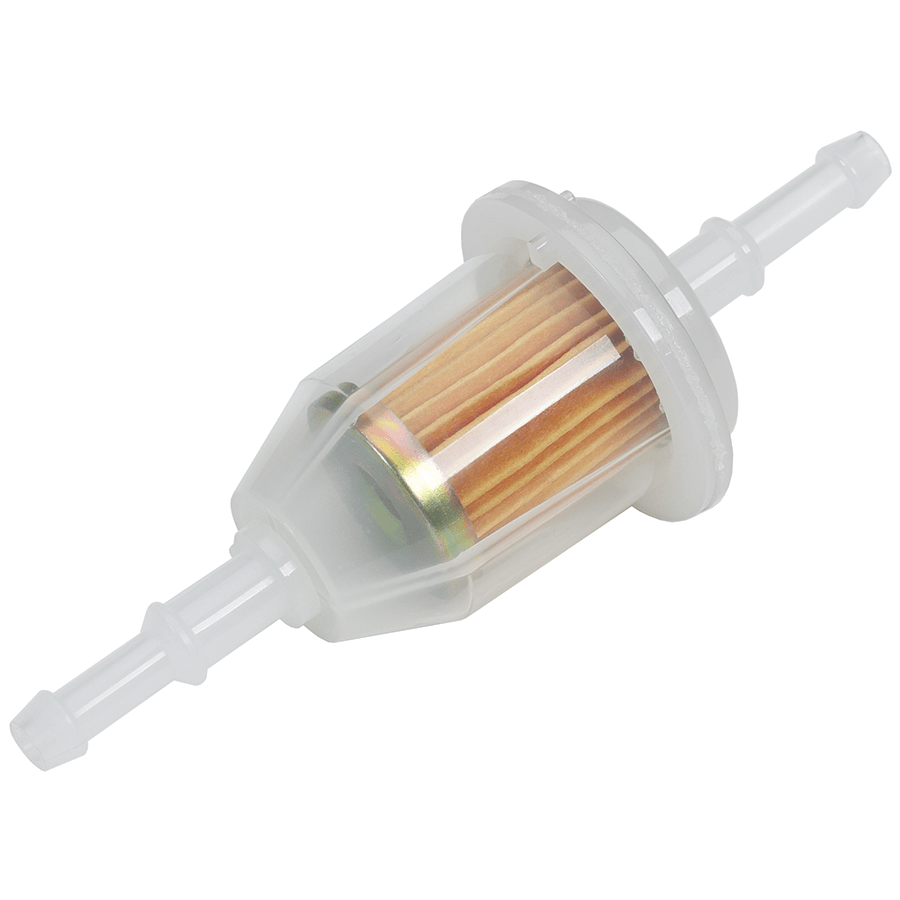 IN-LINE FUEL FILTER 3/8IN BARB