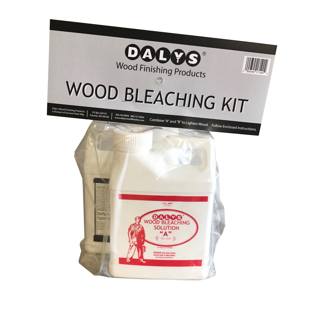 A & B Wood Bleaching Kit