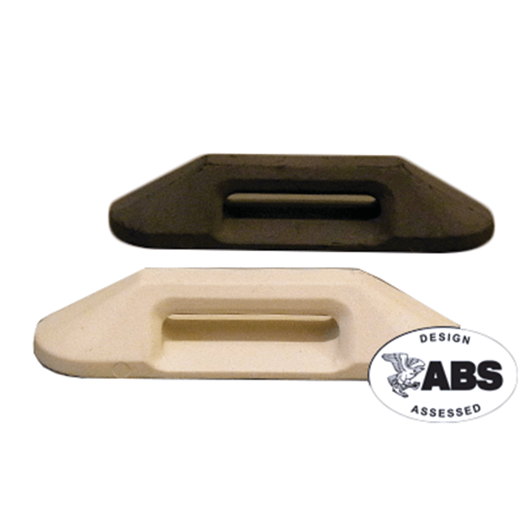 LARGE FOOTMANS STRAP BLACK