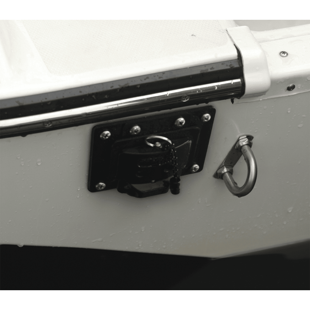 EEZIN Integrated Transom Ladder