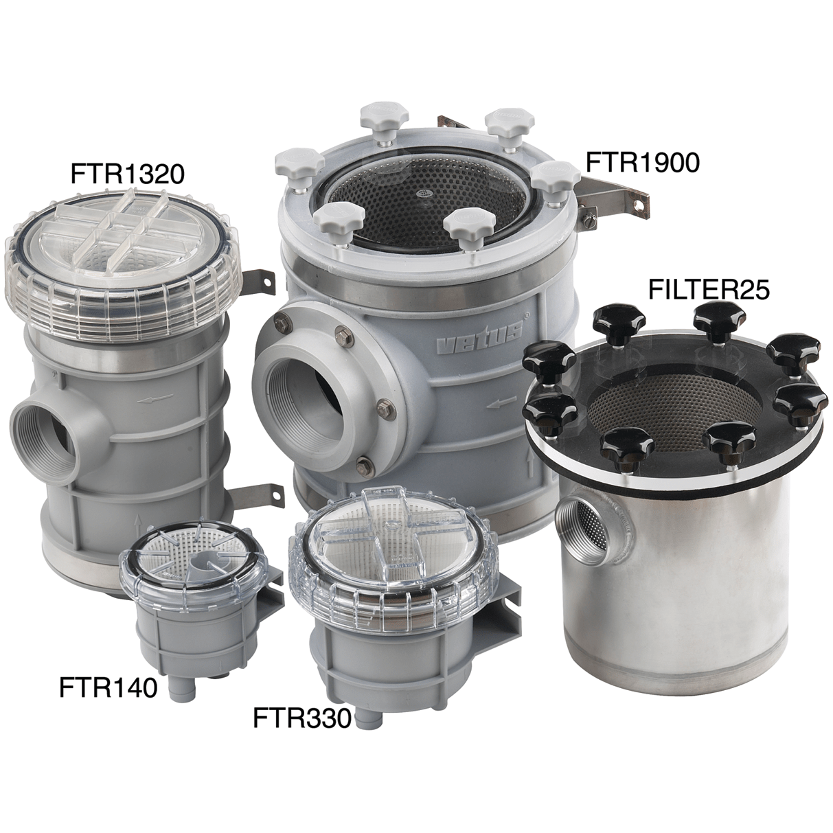 1320 Series Intake Water Strainers Vetus Fisheries Supply