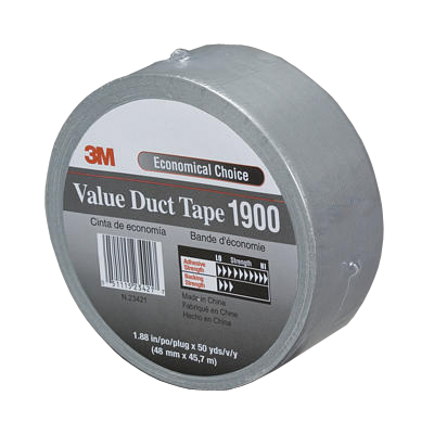 2IN SIL VALUE DUCT TAPE 1900 (50YD)