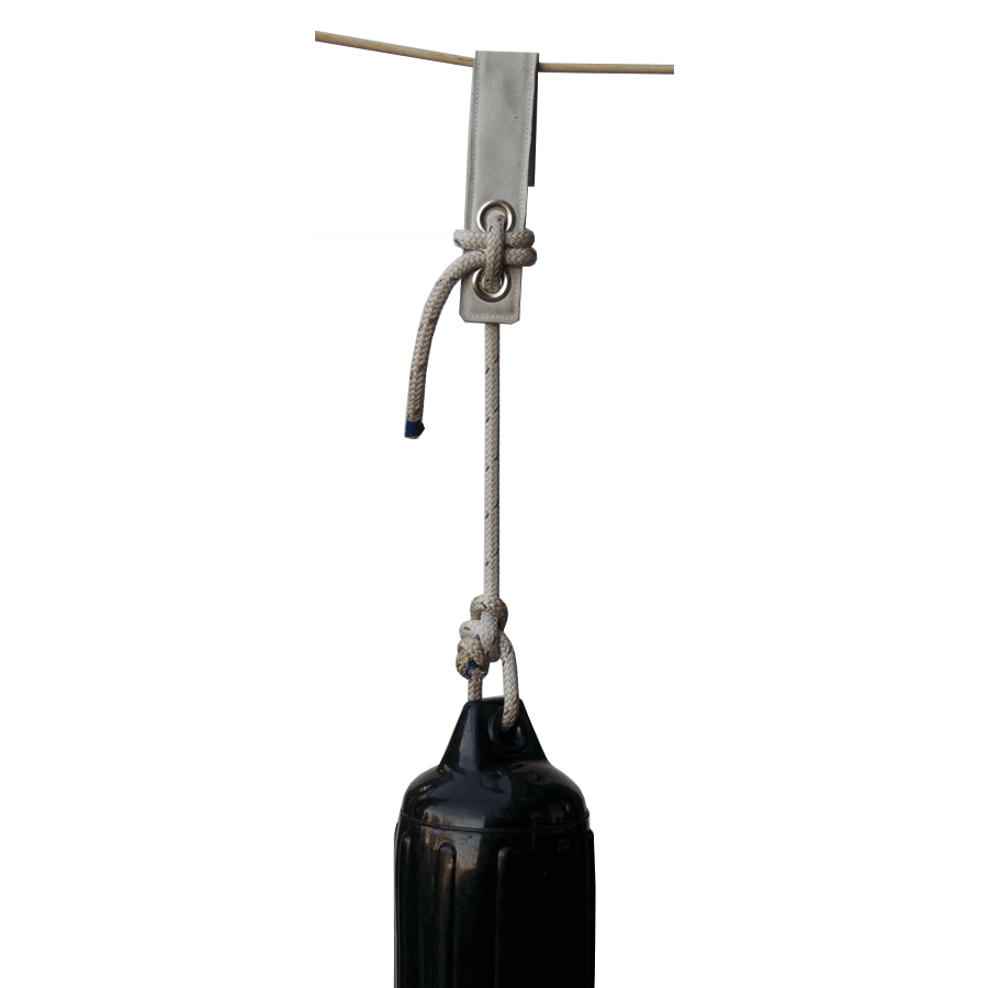 Lifeline Fender Hooks Boat Leather Fisheries Supply