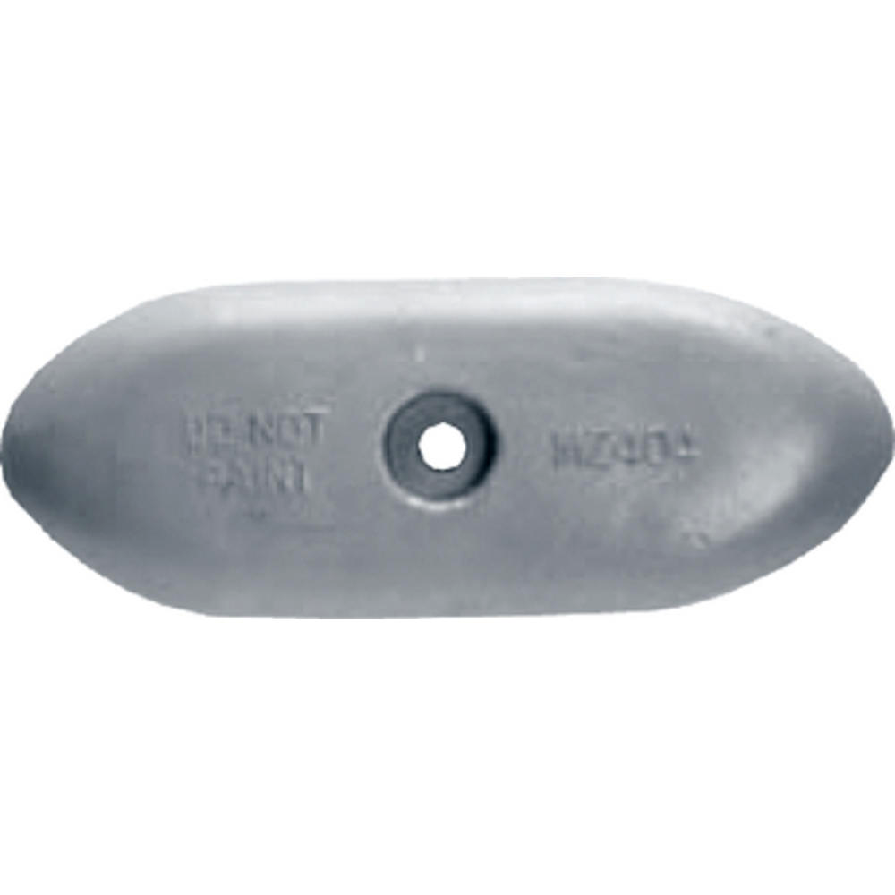 ALU HULL ANODE MZ404 POINTED OVAL BLT-ON