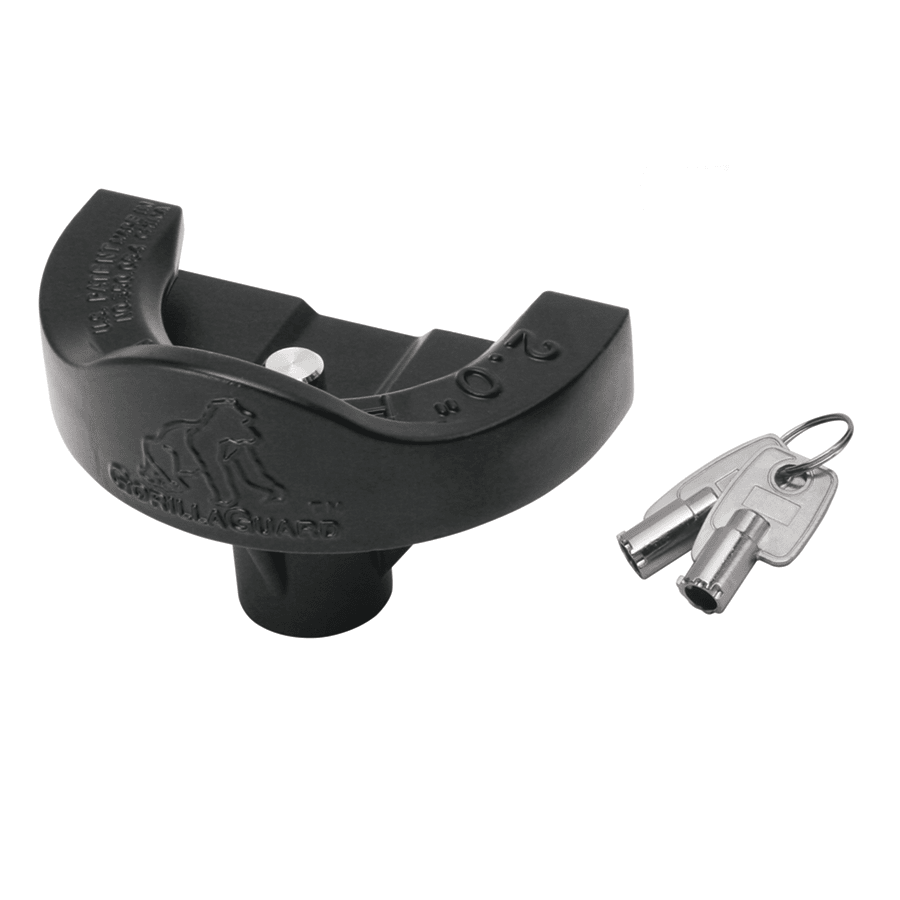 Trailer Coupler Lock with Guard