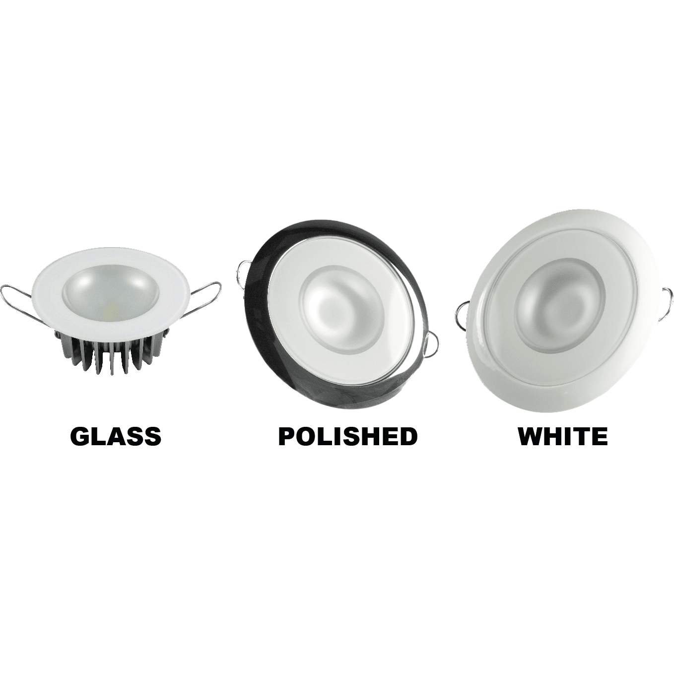 2-1/2" Mirage Recessed Mount Polished Stainless Steel LED Down Light