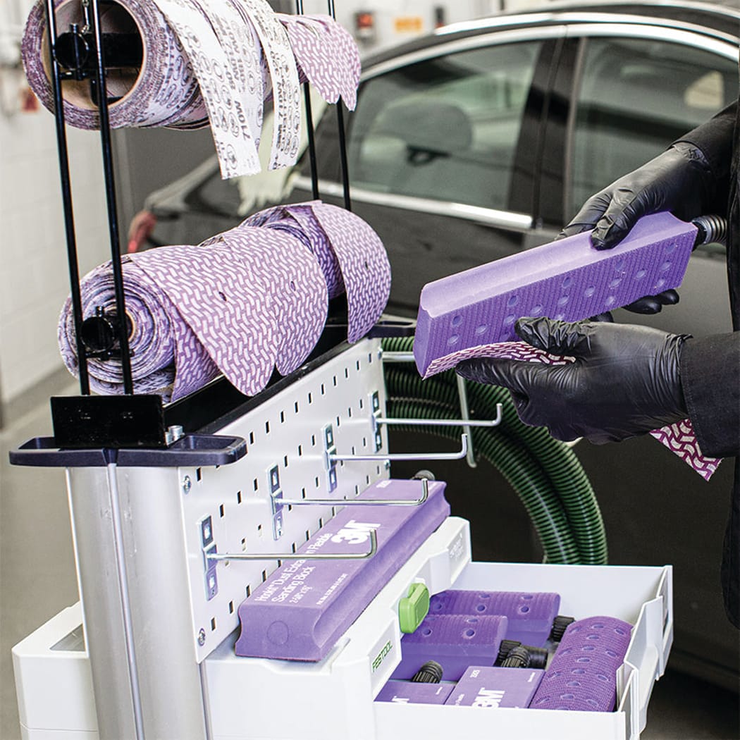 Hookit Dust Extraction Flexible Sanding Blocks