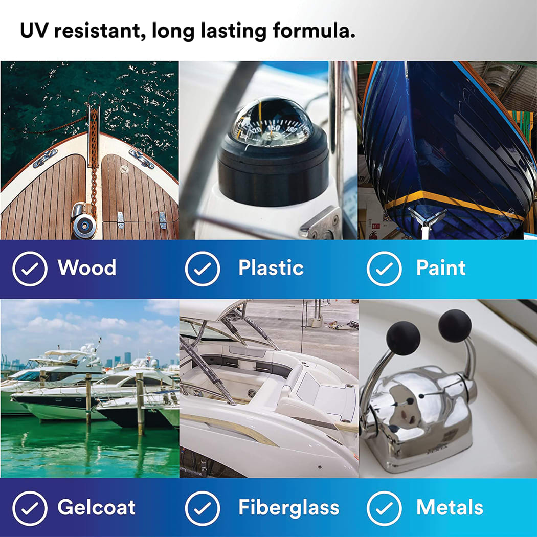 Marine Adhesive Sealant 4000UV Fast Cure 3M Fisheries Supply