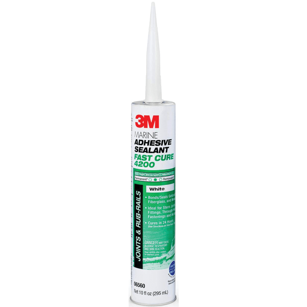 Marine Adhesive Sealant 4200 Fast Cure 3M Fisheries Supply