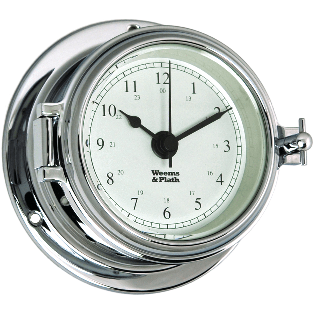 Endurance II 105 Quartz Clock - Chrome