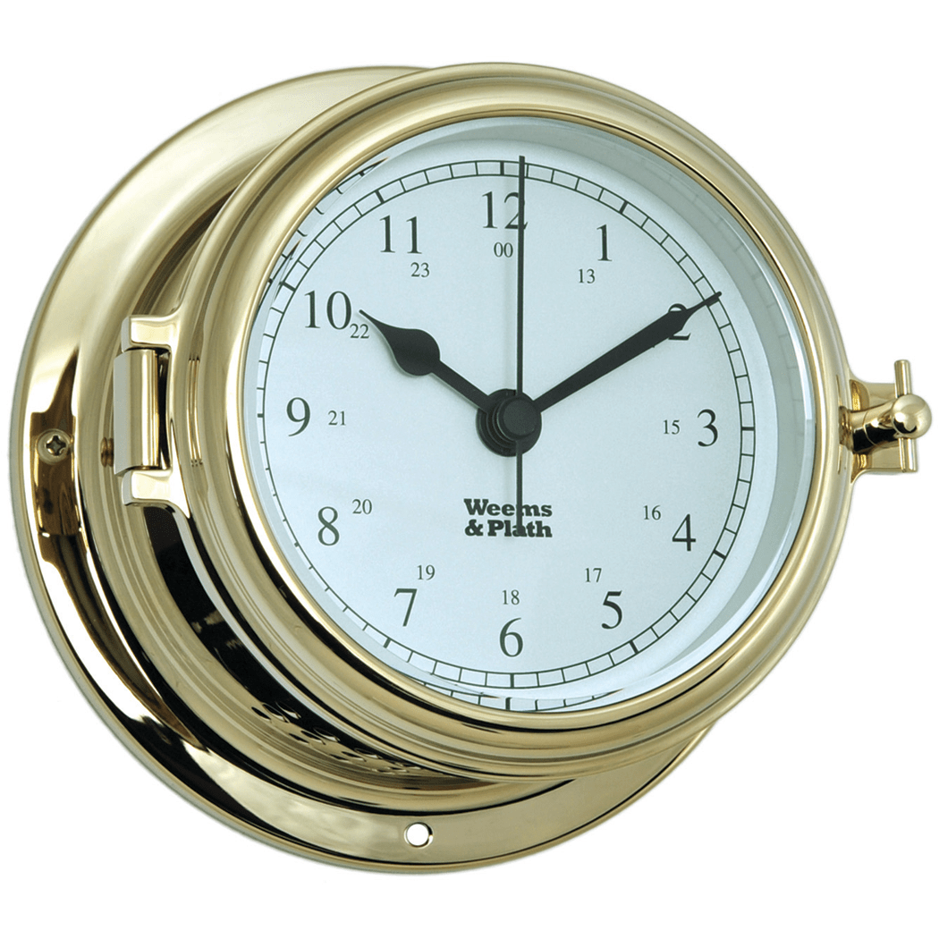 Endurance II 115 Quartz Clock - Brass