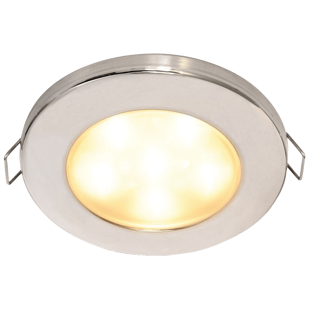 EuroLED 95 3-3/4" LED Recessed Down Light - Warm White, Stainless Bezel