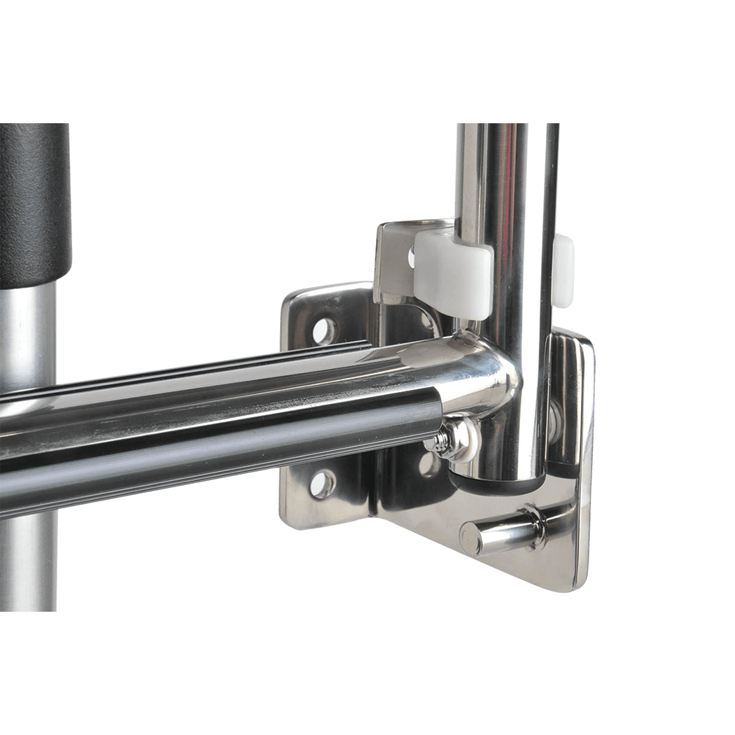 Garelick 19684 Telescoping 4Step Transom Ladder Fisheries Supply