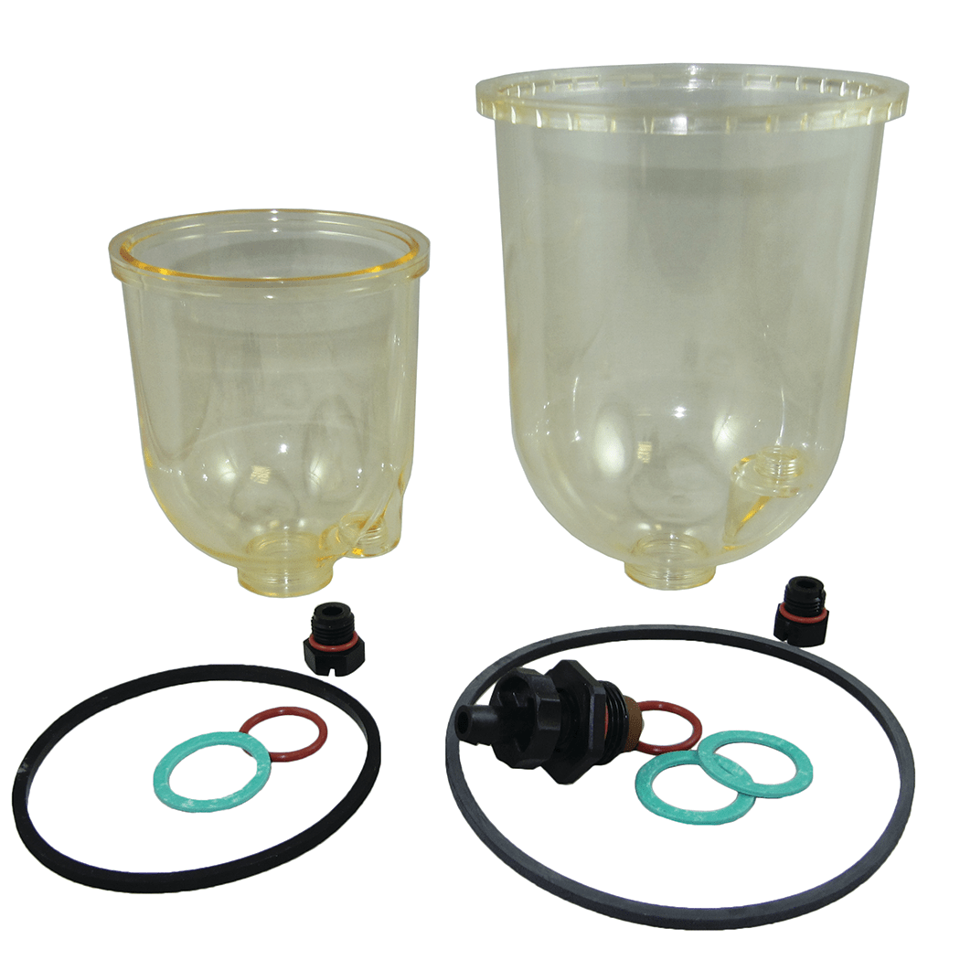 Replacement Clear Bowl for Turbine Filters