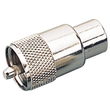 Male UHF Connector (PL-259) &amp; Reducers for RG-8U Coaxial Cable