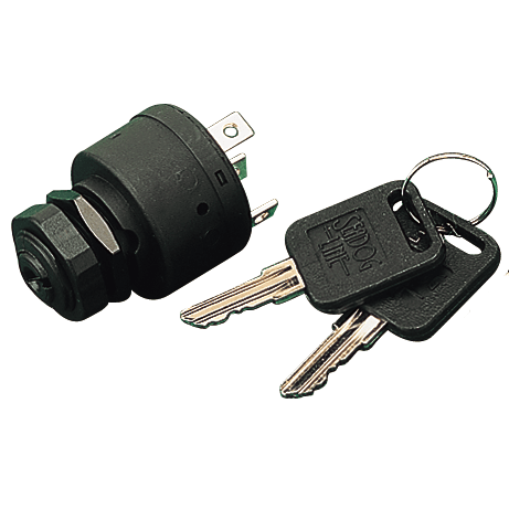 Four Position Ignition Switch - Magneto Style