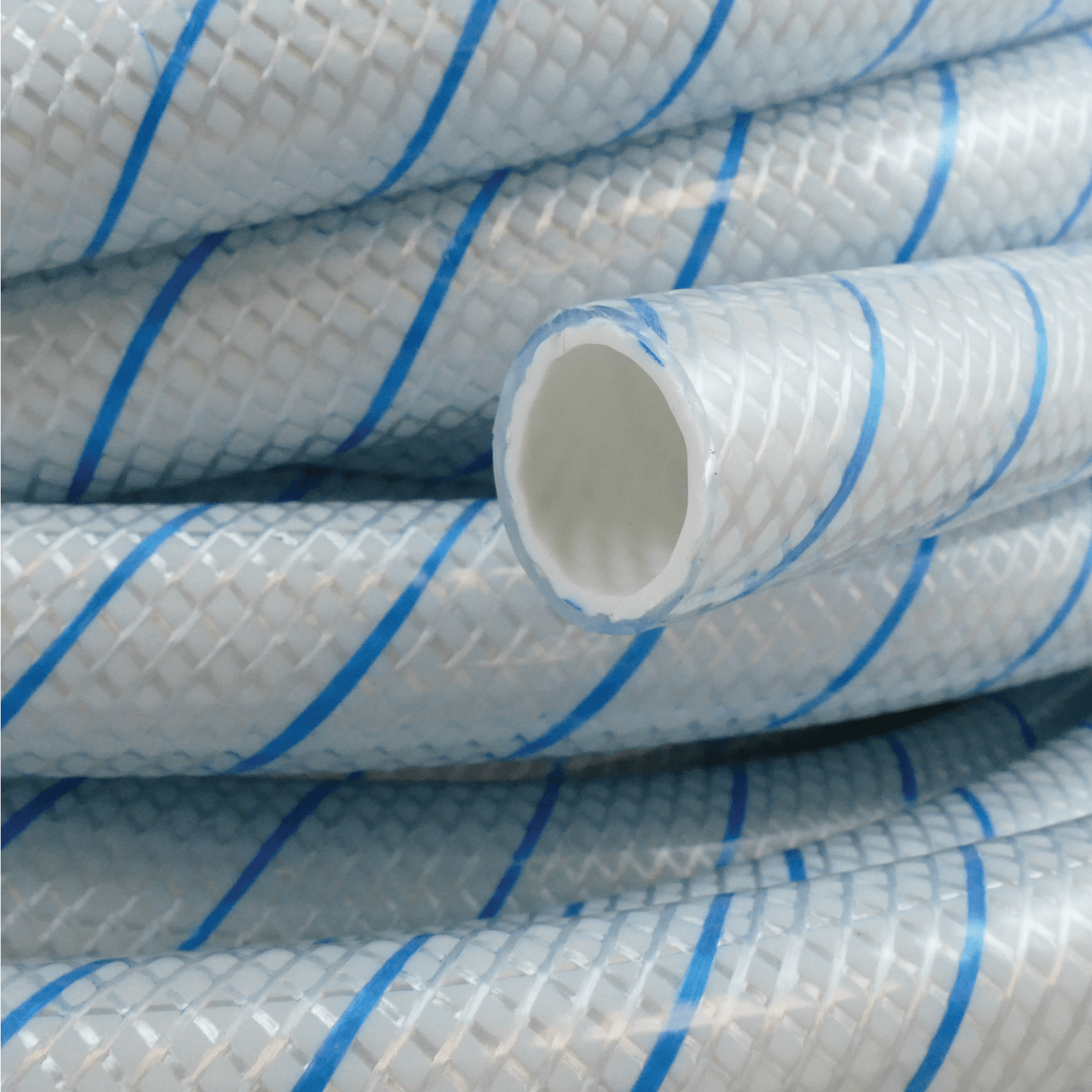 1/2IN WHT/BLU FDA H2O HOSE (250/SP)