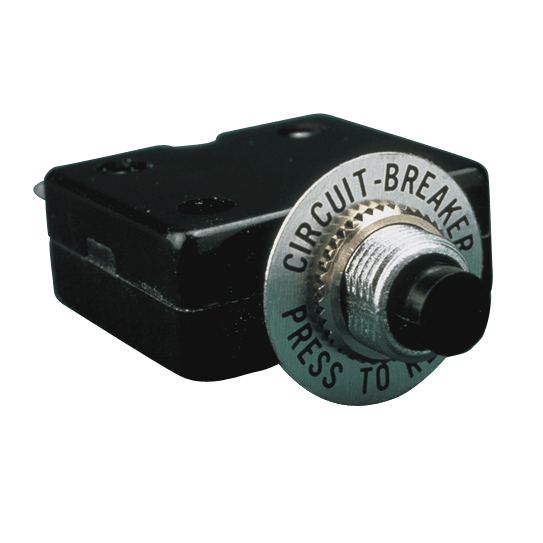 Thermal AC/DC Push-Button Re-Set Circuit Breaker