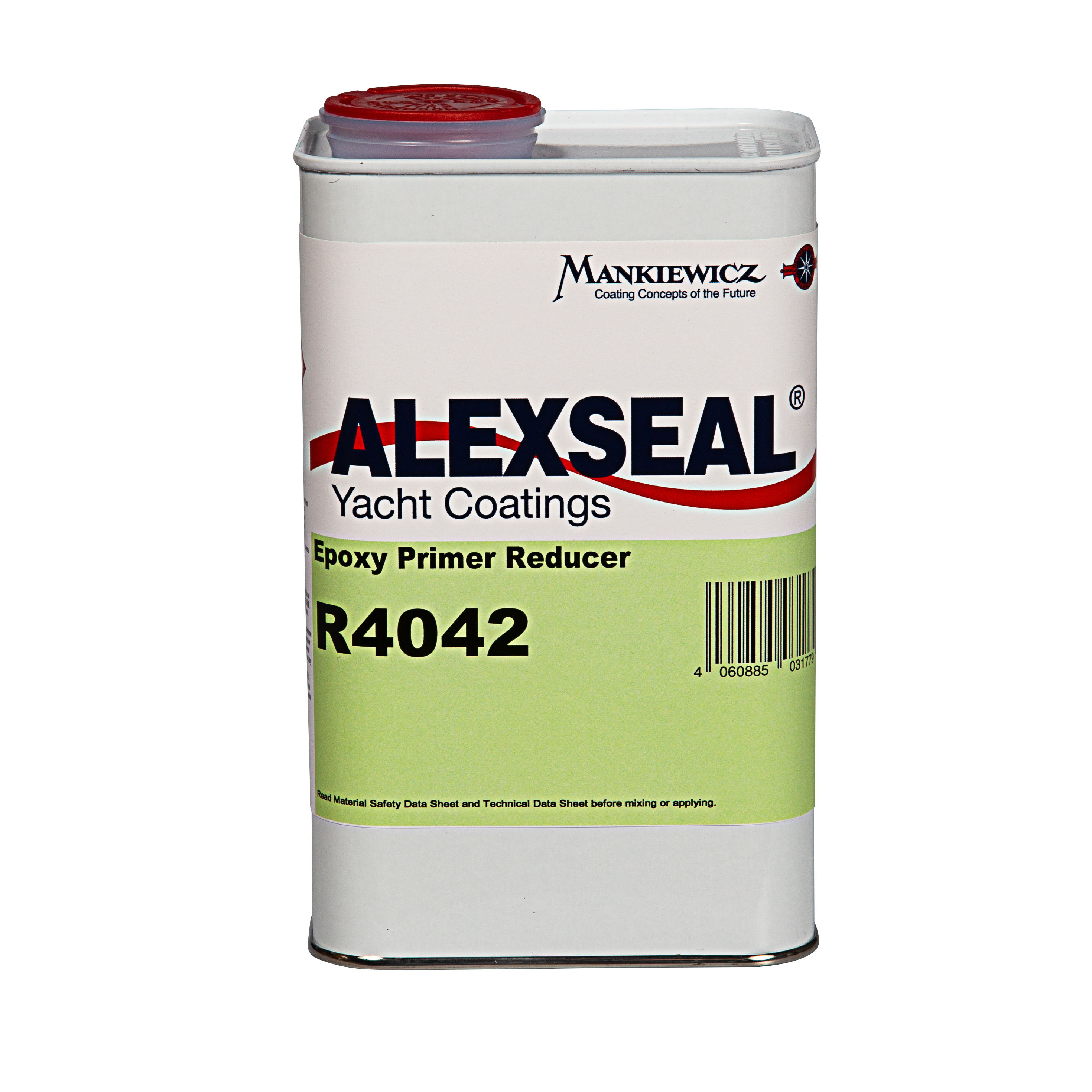 r4042-4 of Alexseal Yacht Coatings Epoxy Primer Reducer/Thinner - R4042