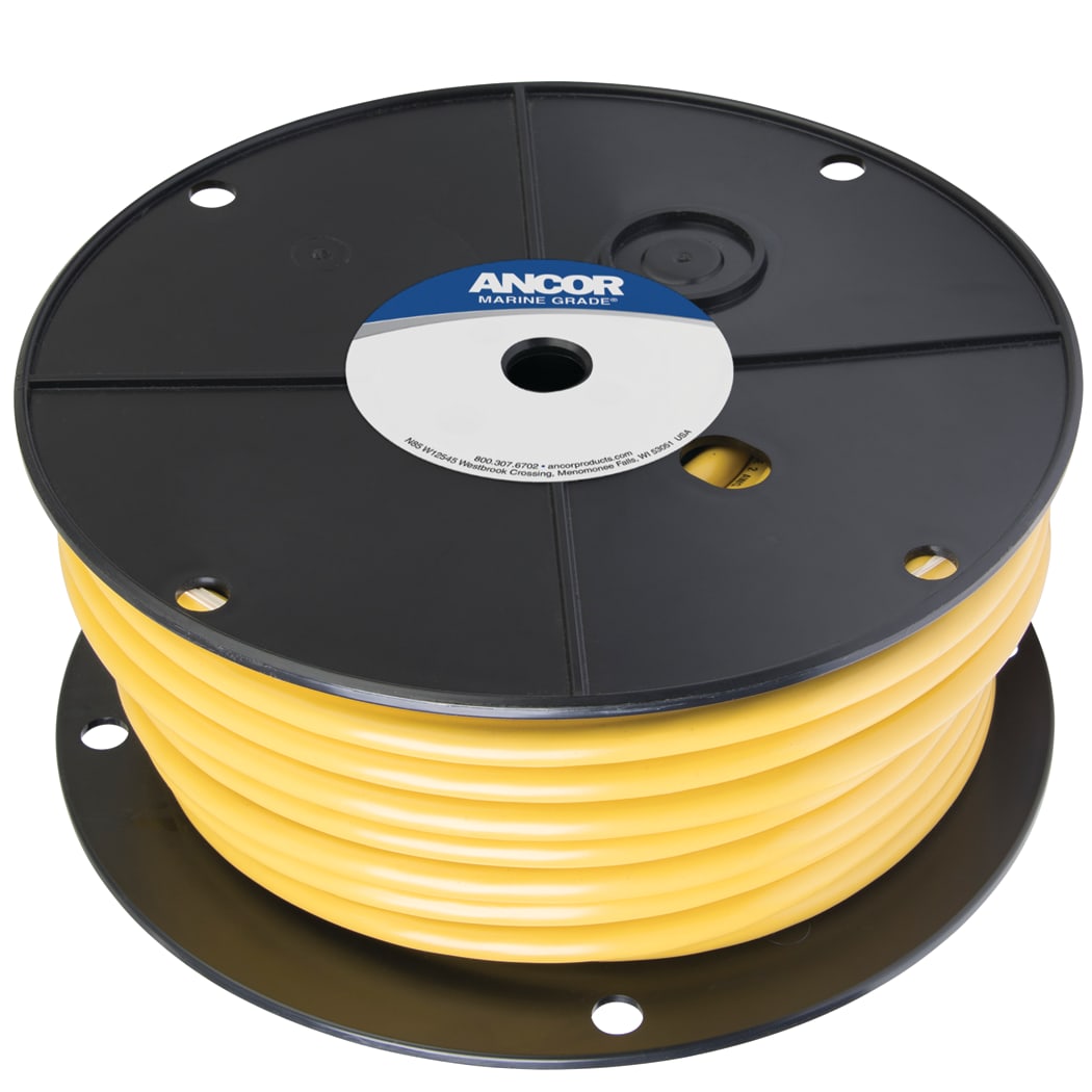 Ancor Black 4 AWG Tinned Copper Battery Cable - 500'