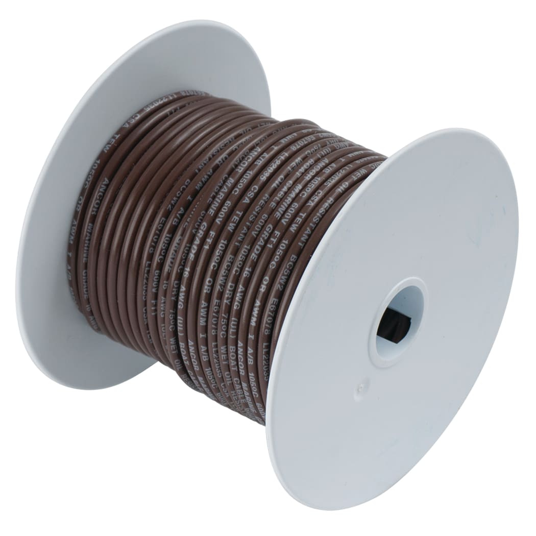 12 BRN TINNED COPPER WIRE (100FT)