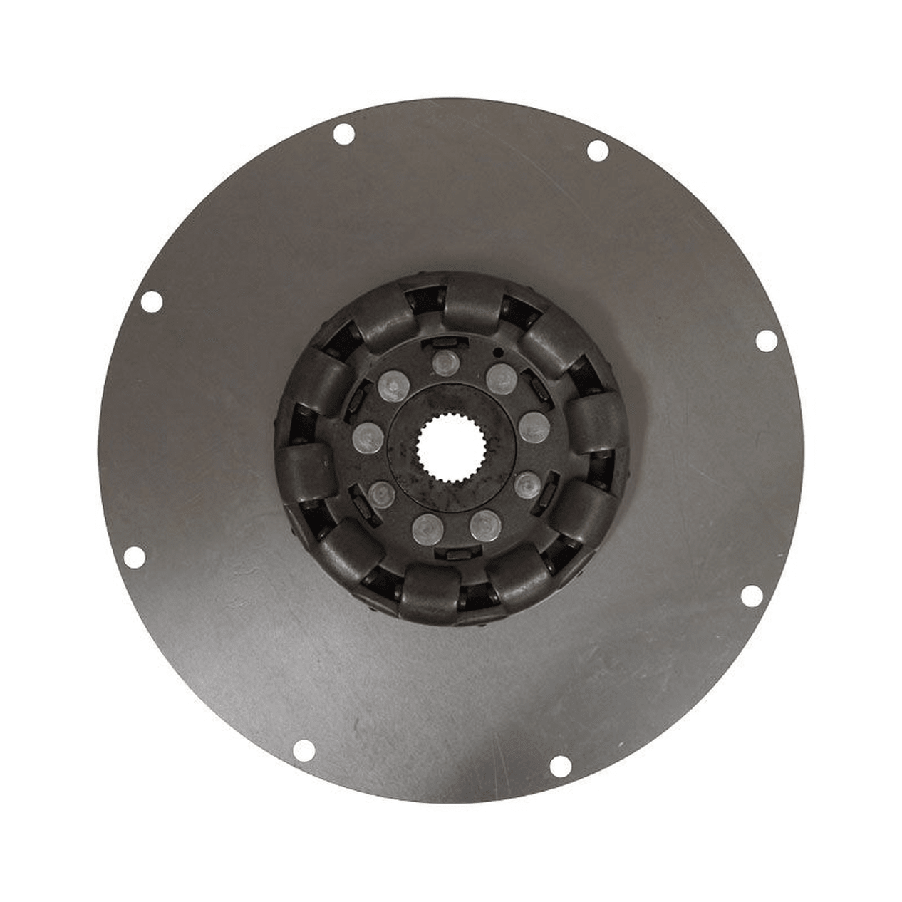 Straight View of Barr Marine Torsional Damper Drive Plate - 1004-650-001, Full Circle Plate