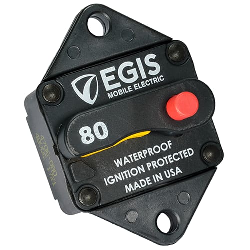 4706-080 of Egis Mobile Electric Thermal Circuit Breaker - Panel Mount