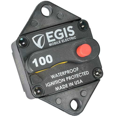 4706-100 of Egis Mobile Electric Thermal Circuit Breaker - Panel Mount