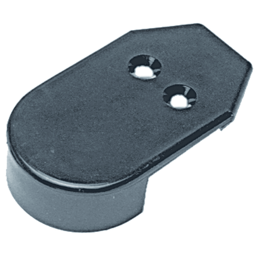 BLACK NYLON RUB RAIL END CAP *PR*