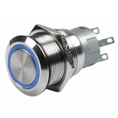 958455011 of Hella Stainless Steel Push-Button On-Off Switch - LED Indicator