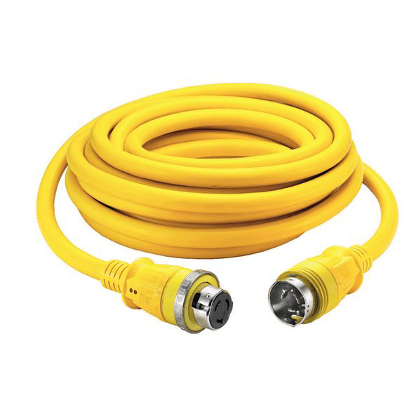 hbl61cm42led of Hubbell 50 Amp 125/250V Shore Power Cordsets - Yellow