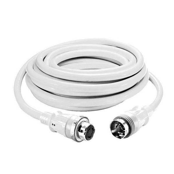 full view of Hubbell 50 Amp 125/250V Shore Power Cordsets - White