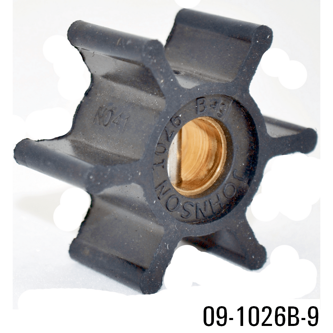 09-1026B-9 of Johnson Pumps Flexible Impellers - MC97, Nitrile & Neoprene