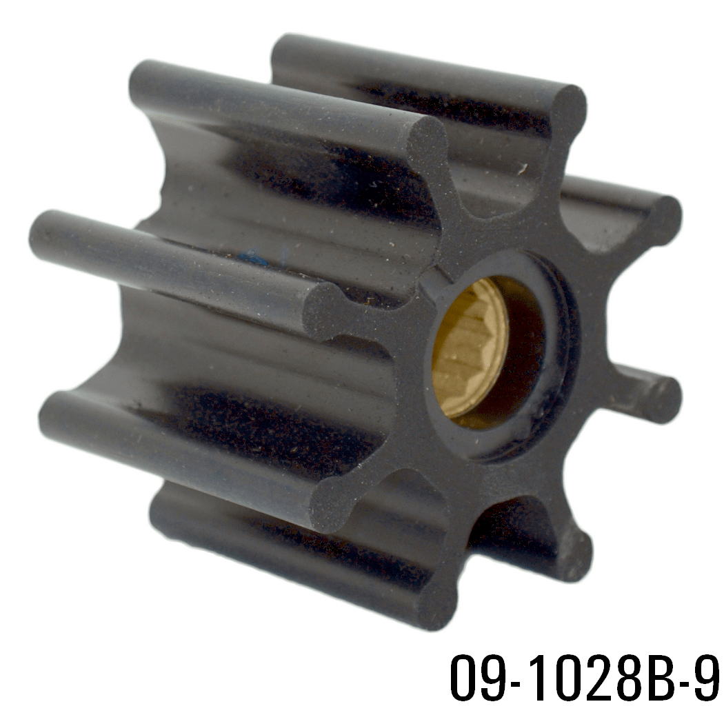 09-1028B-9 of Johnson Pumps Flexible Impellers - MC97, Nitrile & Neoprene