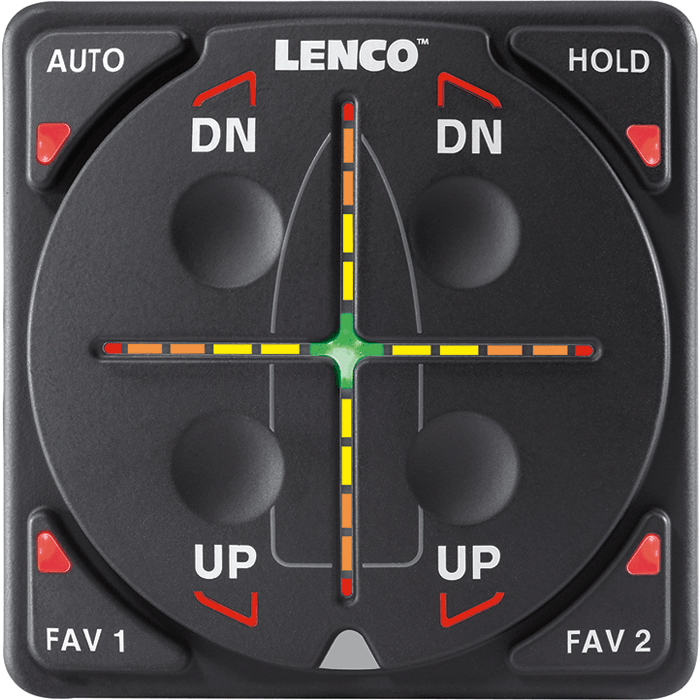 Panel of Lenco Auto Glide Automatic Trim Tab Control System