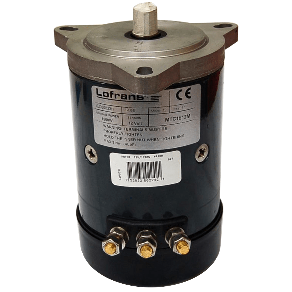 Lofrans Windlass Motor Replacements Fisheries Supply