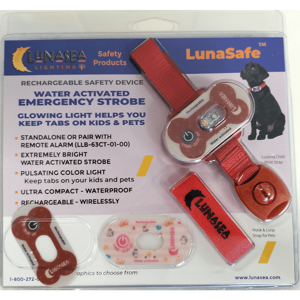 LunaSafe Water Safety Device w/ Transmitter & Alarm