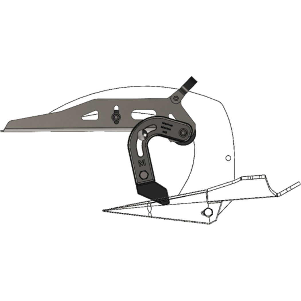 Mantus Anchor Guard Bow Roller Anchor Stabilizer Fisheries Supply