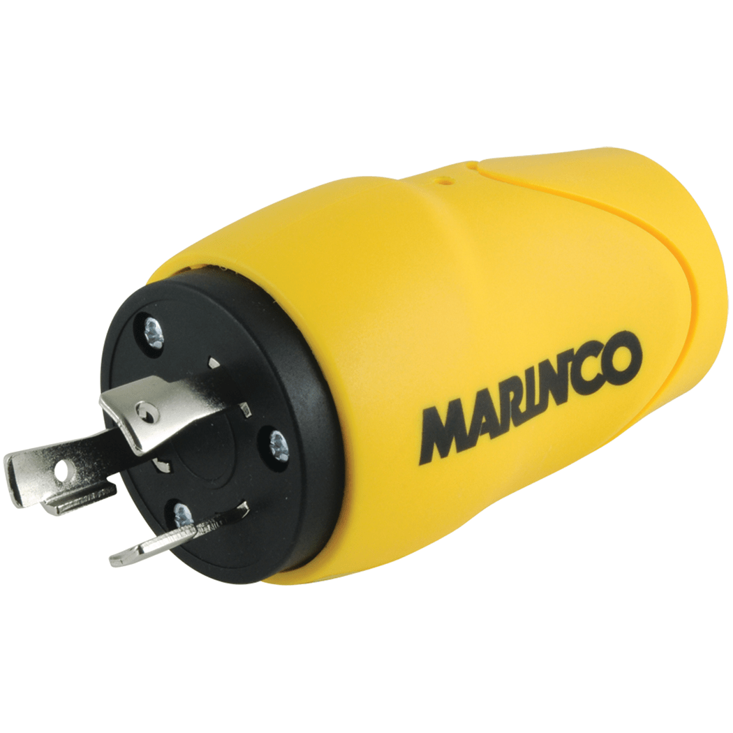 Shore Power Straight Adapters with EEL Styling