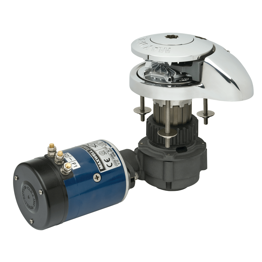 Maxwell RC88 Rope & Chain Windlass Vertical Fisheries Supply
