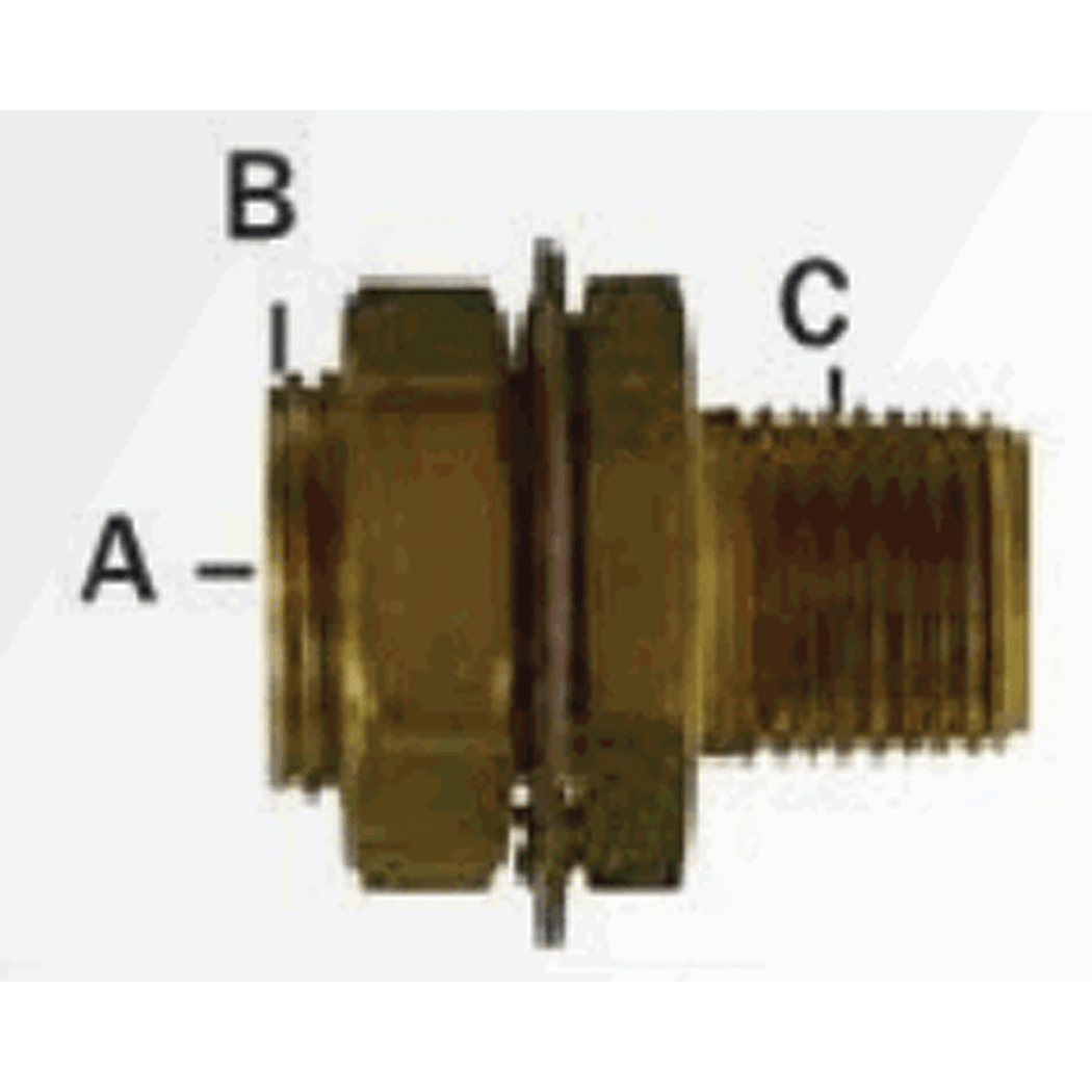 Bulkhead Fittings Brass