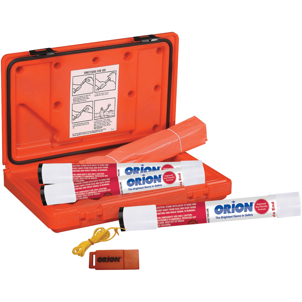 Locator Plus 3 Signal Kit with Whistle & Flag in Floating Case