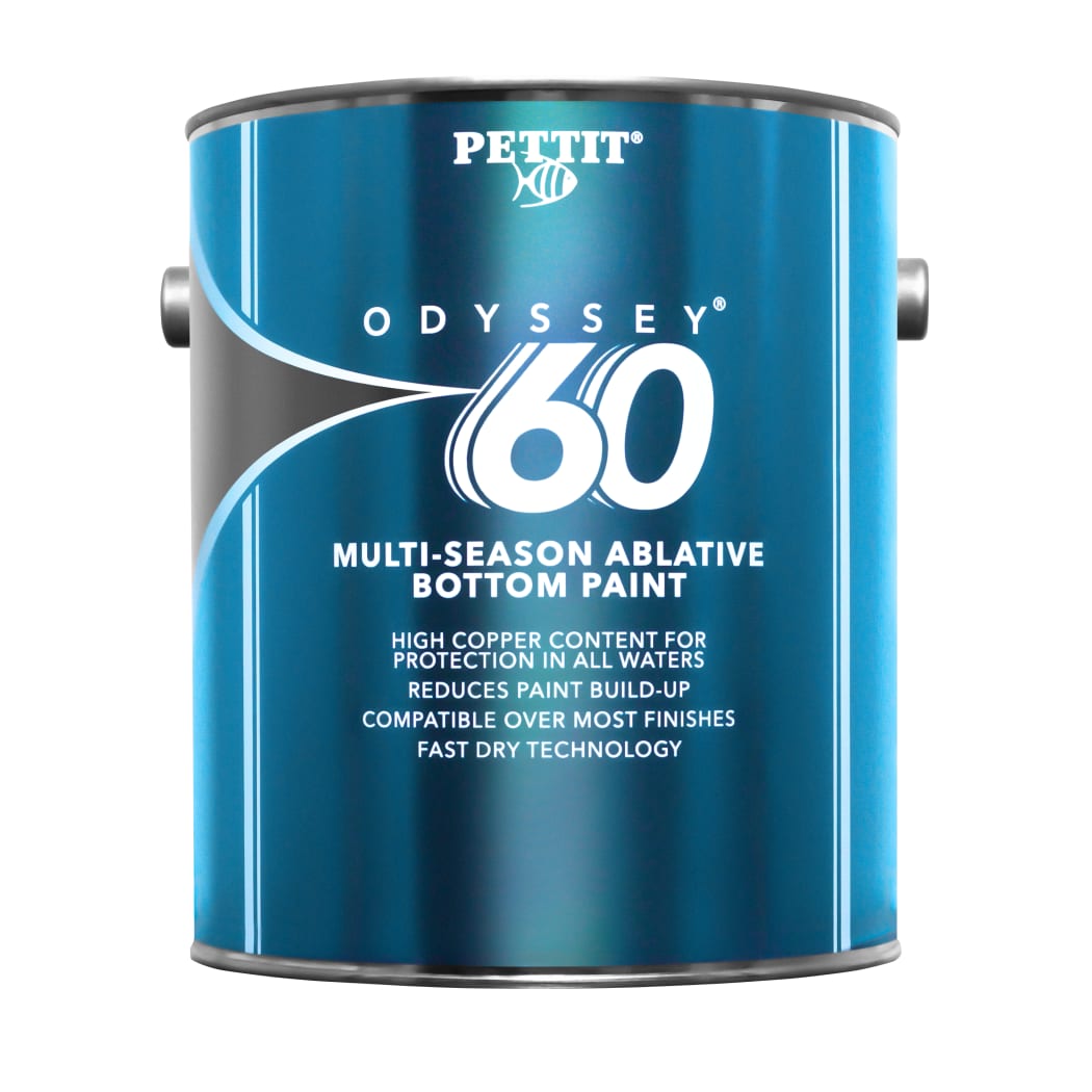 Pettit Osyssey 60 - Multi-Season, High Copper, Ablative Antifouling Paint