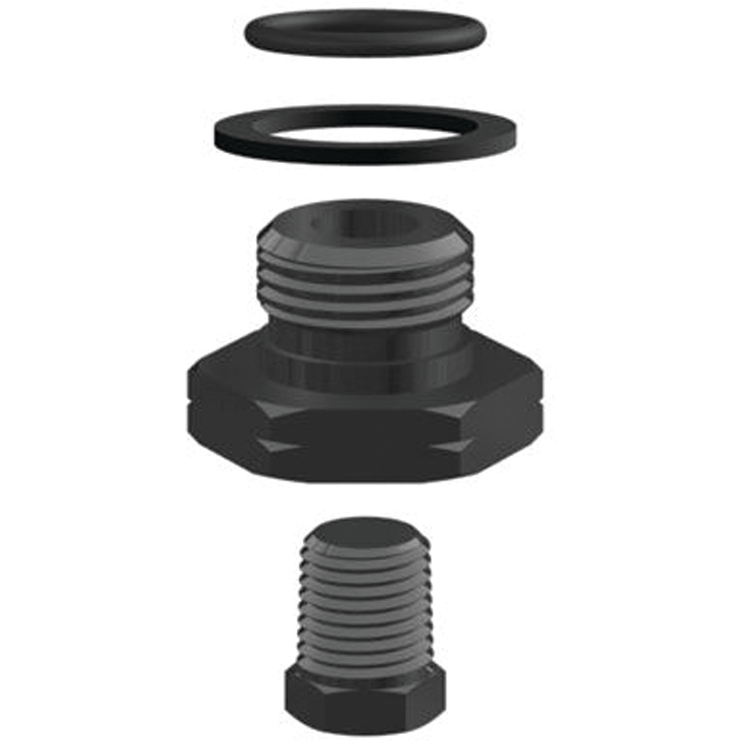 Turbine Series Replacement Bowl Drain Fitting Kit for 500/900/1000 Series