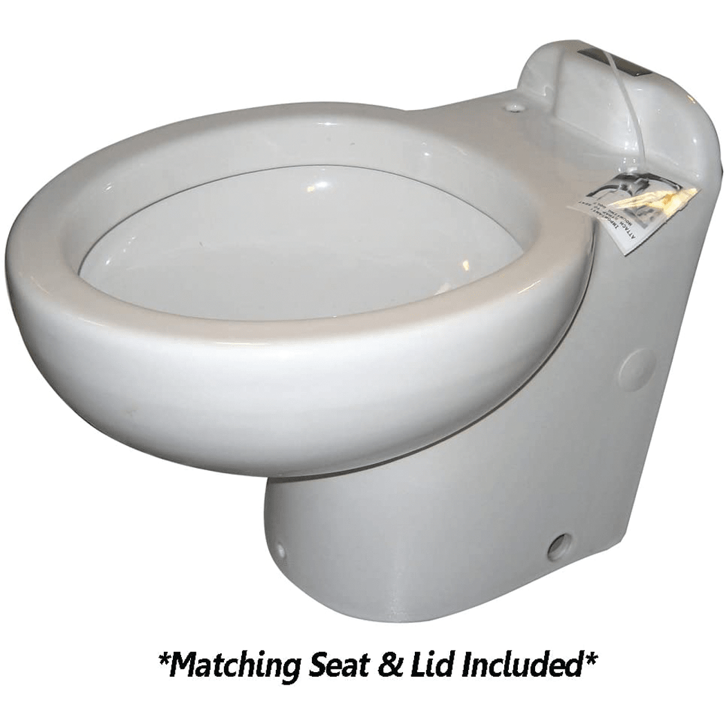 Marine Elegance Toilet with Smart Flush Control Raritan Fisheries