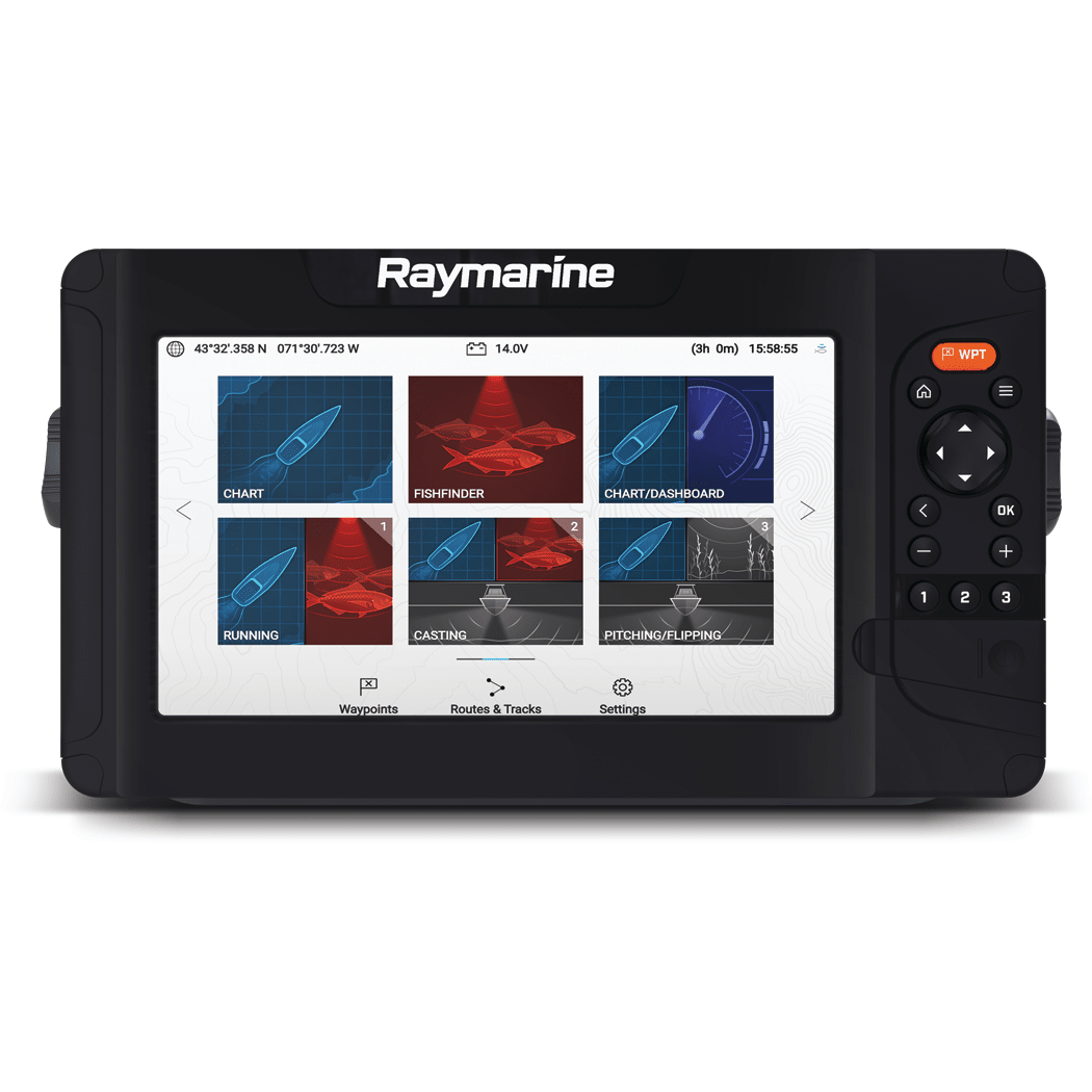 Element HV Sonar GPS Display Fishfinder / Chartplotter Combo