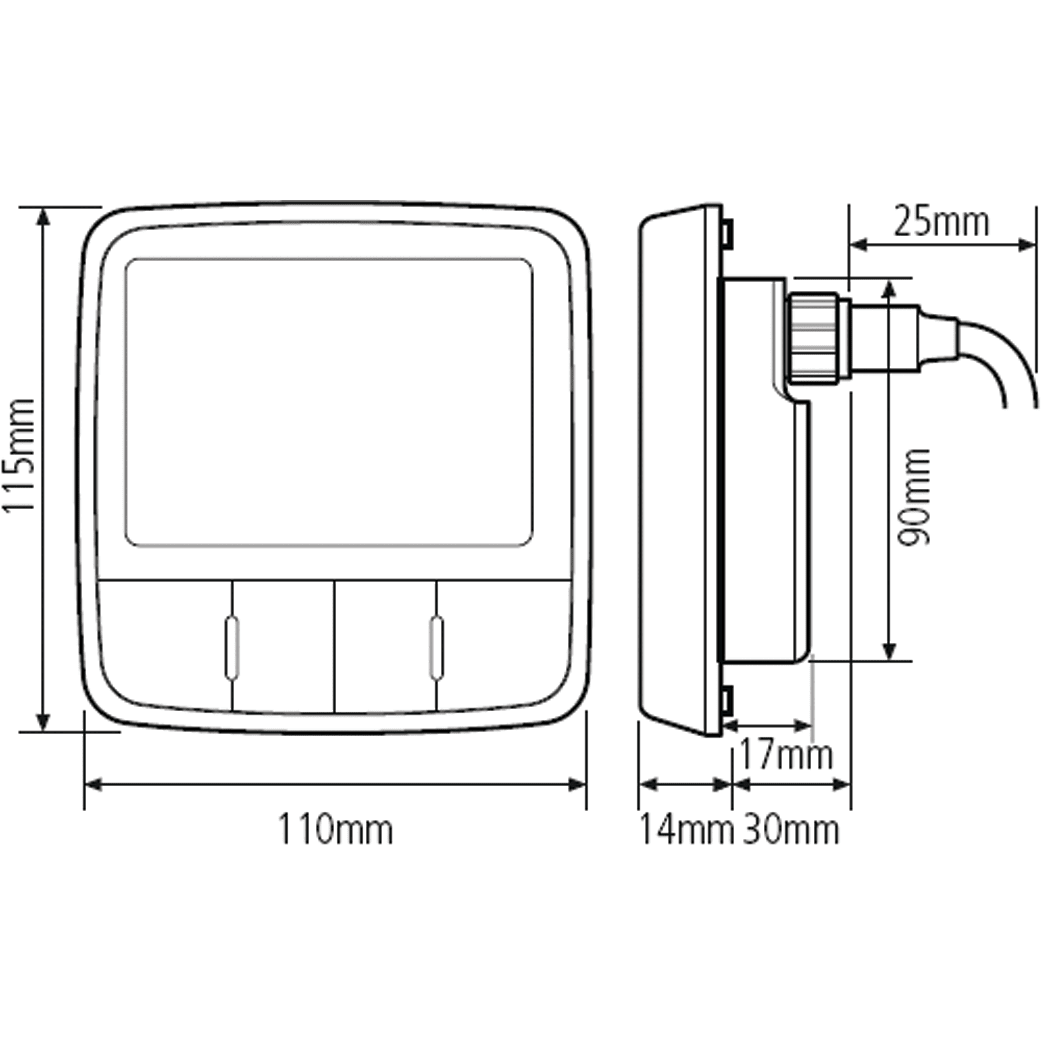 i50 Digital Instrument Displays